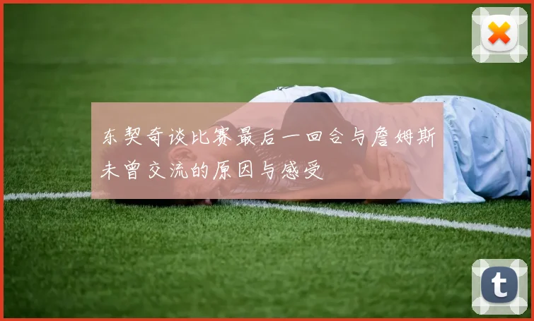东契奇谈比赛最后一回合与詹姆斯未曾交流的原因与感受